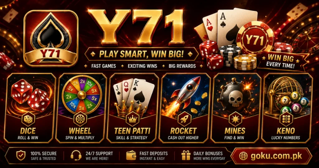 Y71 Game Categories